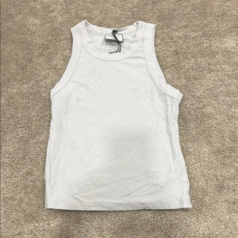 Classic White Sleeveless Top